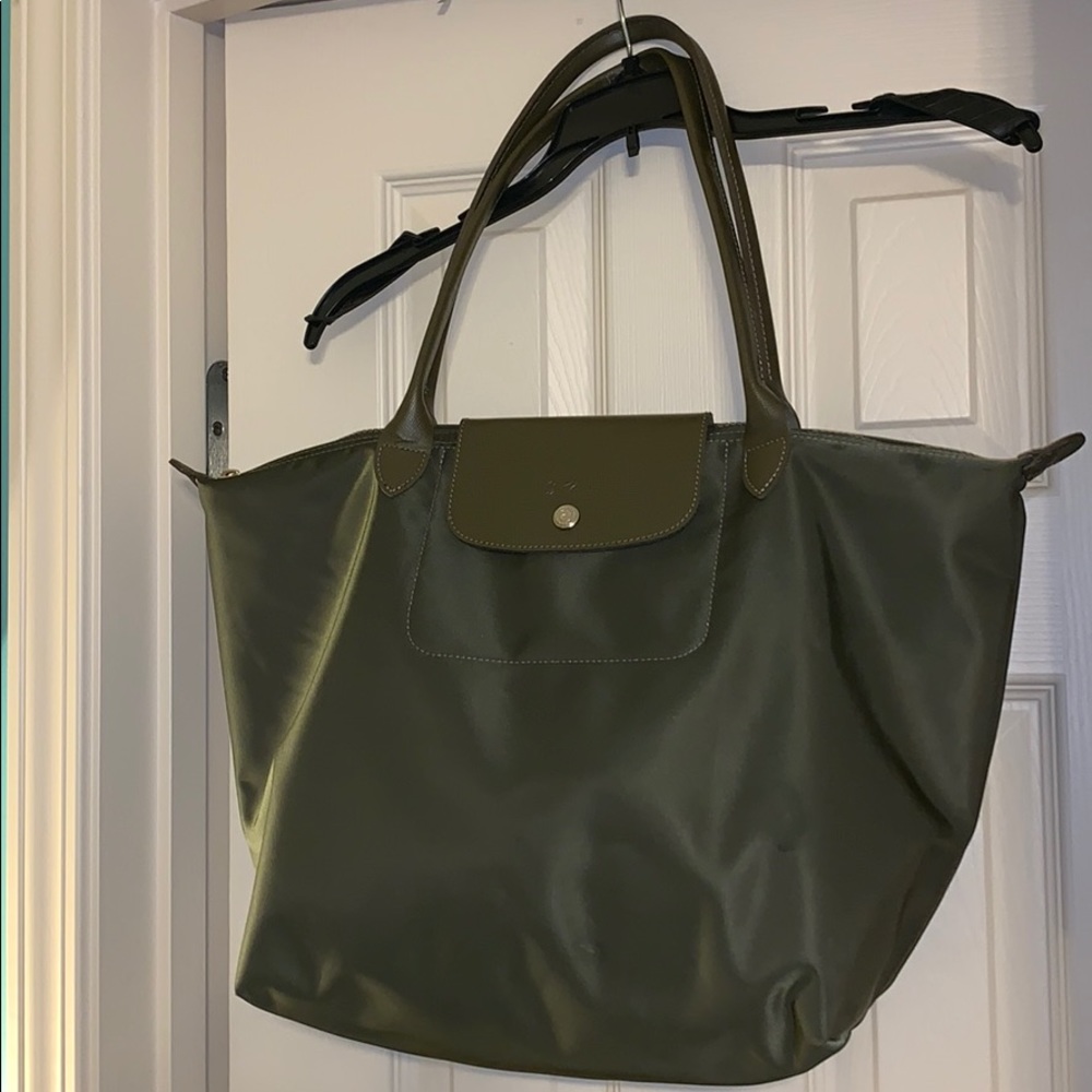SOLD Longchamp Large Le Pliage Neo Nylon Tote